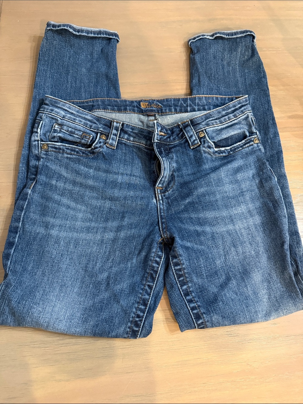 Kut from the Kloth Medium Blue Skinny Jeans
